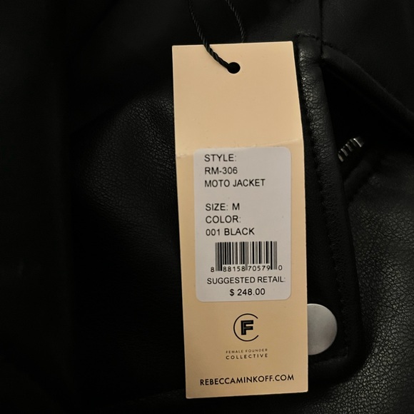 NWT Rebecca Minkoff Biker Jacket - Picture 6 of 6